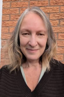 Portrait of Julie smiling